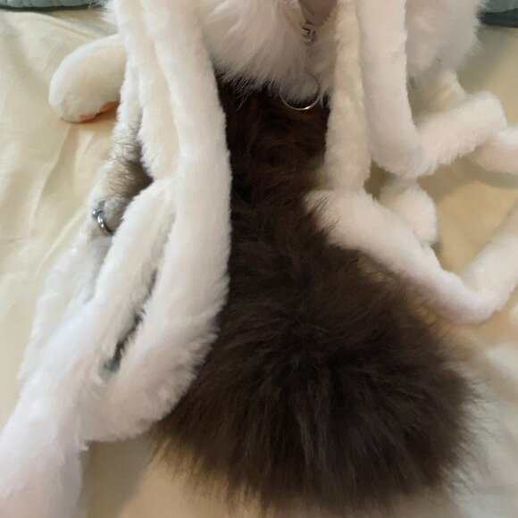 Chongker Cat Shaped Backpack 🐱Handmade Realistic Rag Doll Cat Brand New 🥰 - Picture 13 of 15